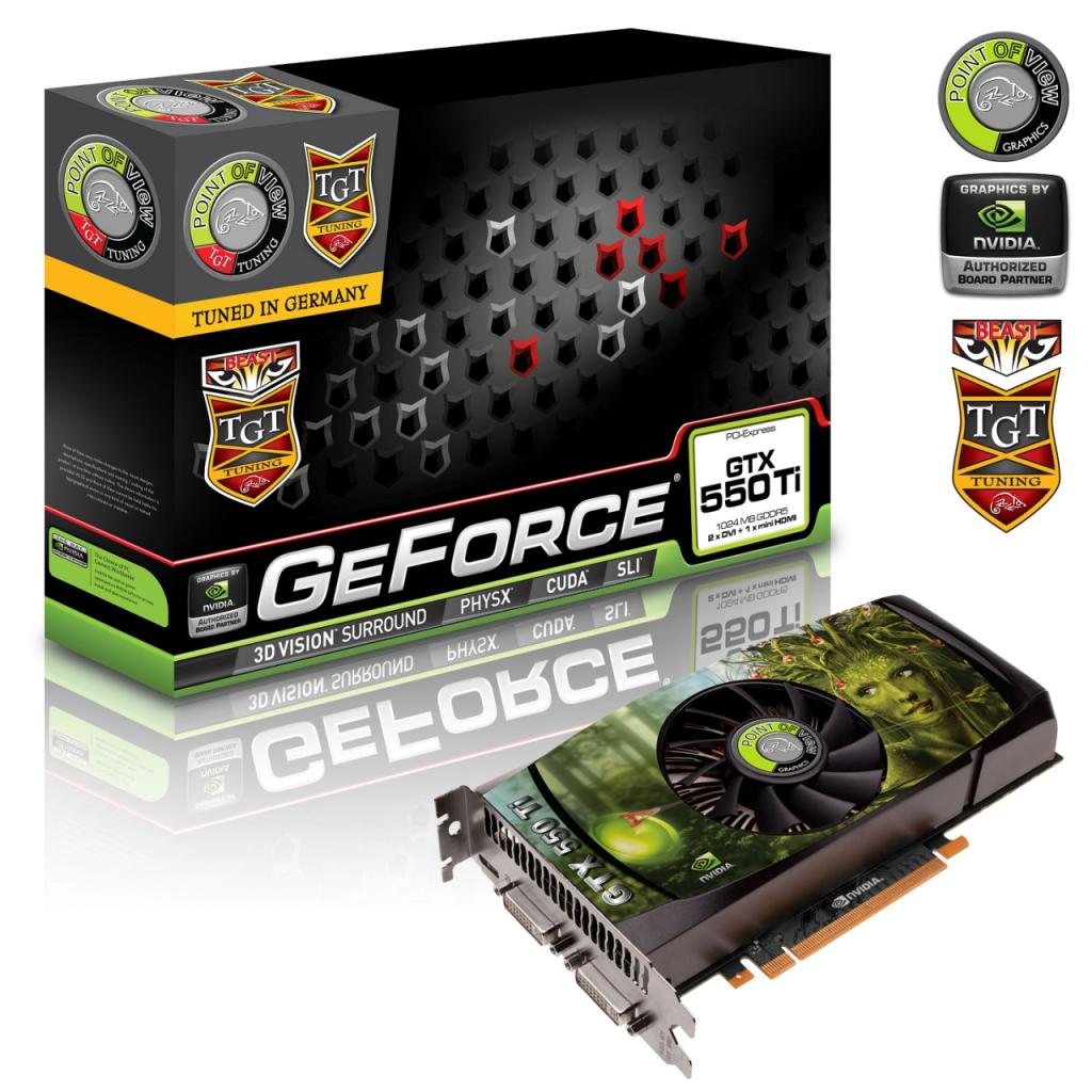 [23/03/2011] Point of View/TGT Geforce GTX 550 Ti Beast, Ultra Charged und Charged (3)