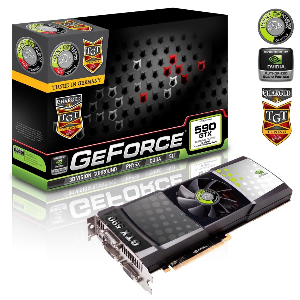 [24/03/2011] Point of View/TGT Geforce GTX 590