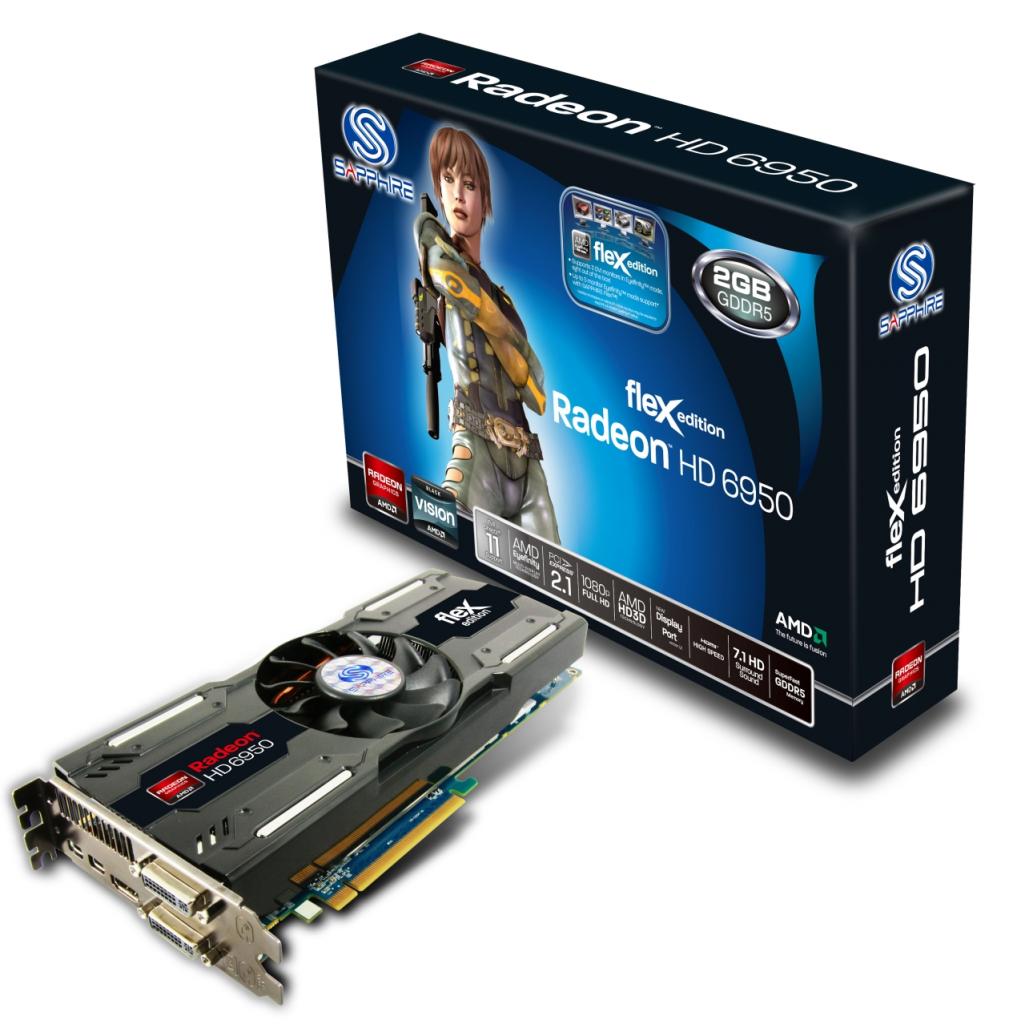 [17/03/2011] Sapphire Flex Radeon HD 6950: Eyefinity mit drei DVI-Monitoren