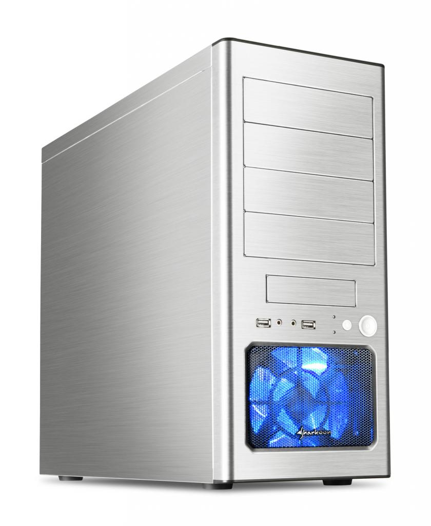 [29/03/2011] Sharkoon AL2 und AL4: Aluminium-Gehäuse ab 50 Euro (5)
