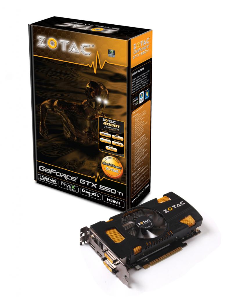 [15/03/2011] Zotac Geforce GTX 550 Ti
