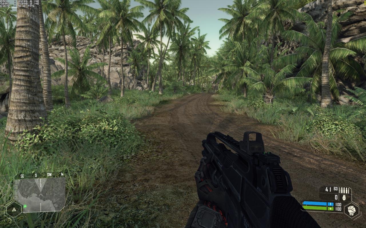 [28/03/2011] Das HUD in Crysis zeigt weniger, ist dezenter und am Rand des Bildschirms