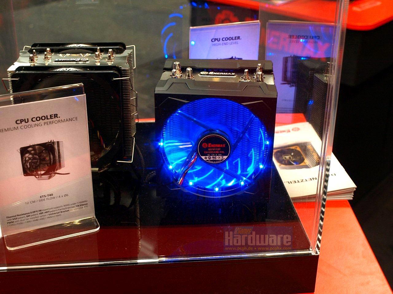 [01/03/2011] Cebit 2011: Enermax ETS-T40 und Enermax ETS-T30