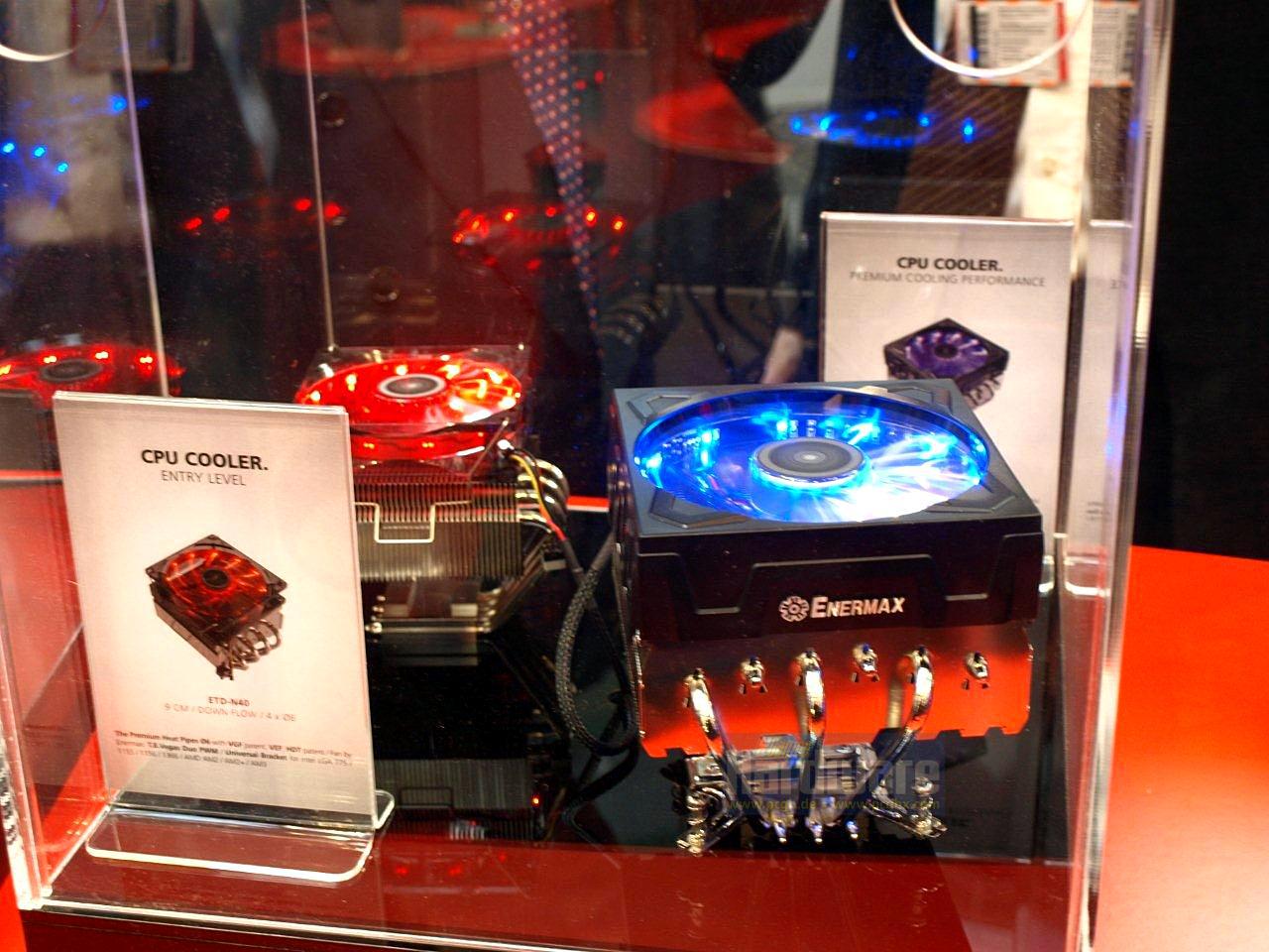 [01/03/2011] Cebit 2011: Enermax ETD-N40 und Enermax ETD-F40