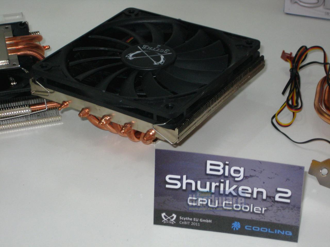 [08/03/2011] Scythe Big Shuriken 2: HTPC-Fans könnten auf ihre Kosten kommen
