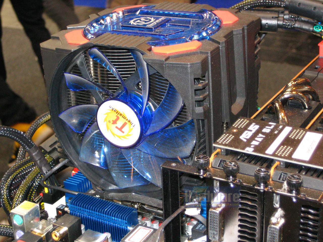 [08/03/2011] Thermaltake Frio OCK: Wer Kühlleistung über die Lautstärke stellt, sollte den Kühler im Auge behalten