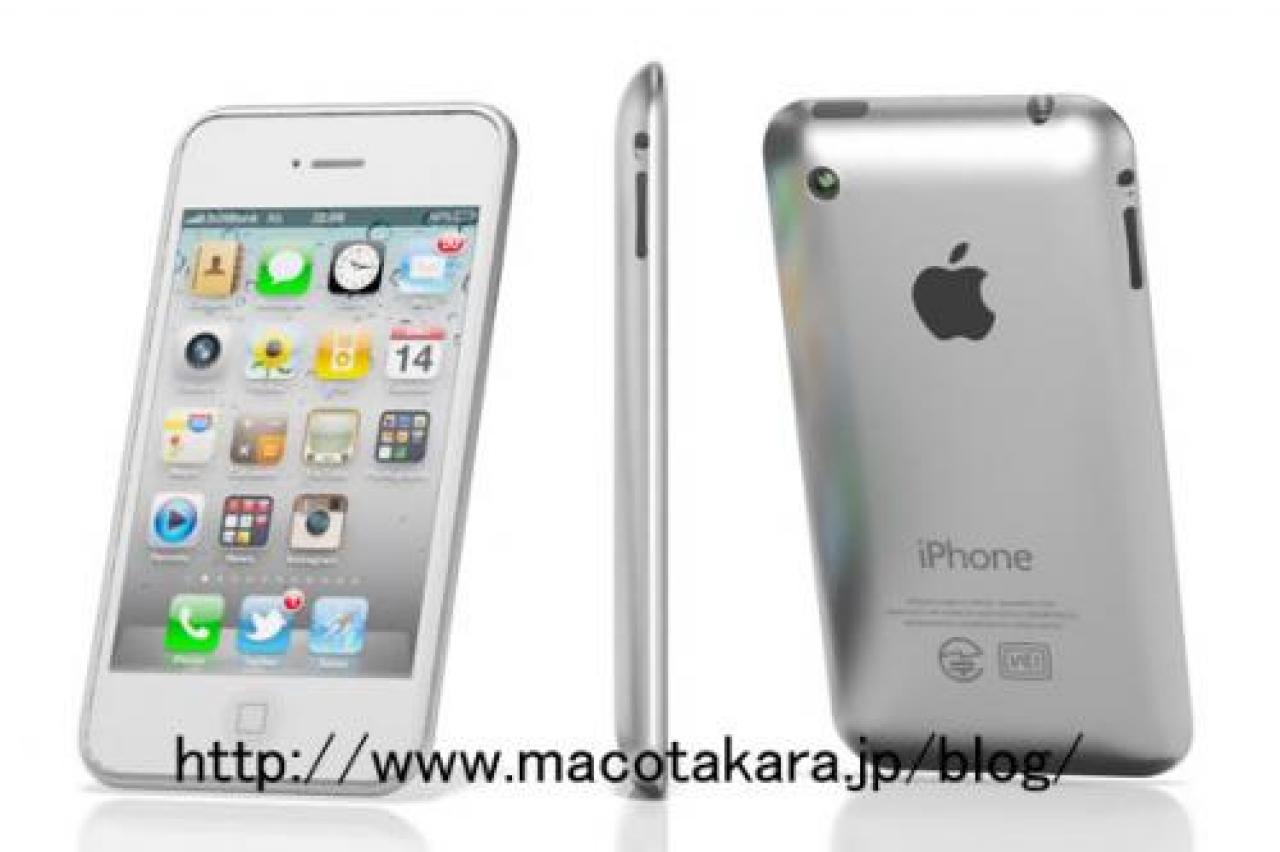[07/03/2011] So könnte das iPhone 5 samt Alu-Rückseite aussehen.