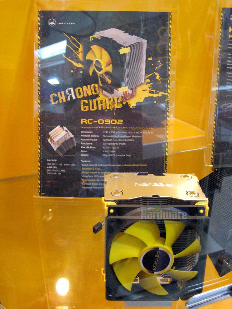 [03/03/2011] Cebit 2011: Reeven - eine neue Marke für Kühler, Lüfter und Netzteile (10)