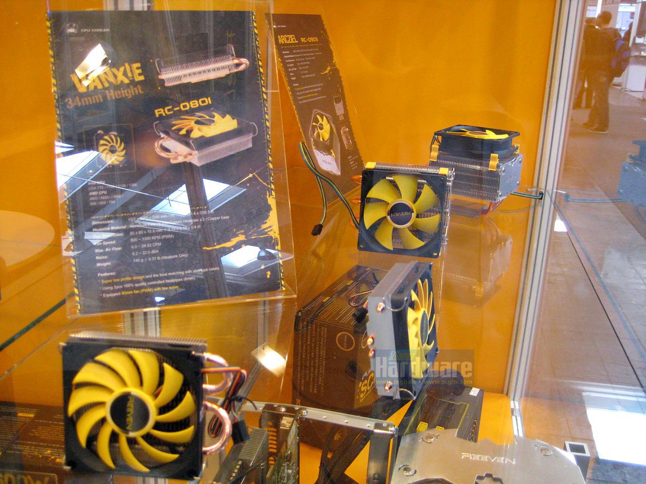 [03/03/2011] Cebit 2011: Reeven - eine neue Marke für Kühler, Lüfter und Netzteile (21)