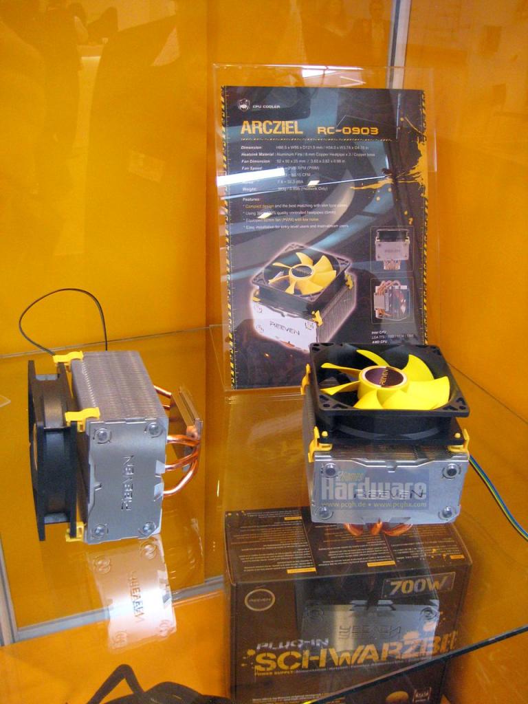 [03/03/2011] Cebit 2011: Reeven - eine neue Marke für Kühler, Lüfter und Netzteile (24)