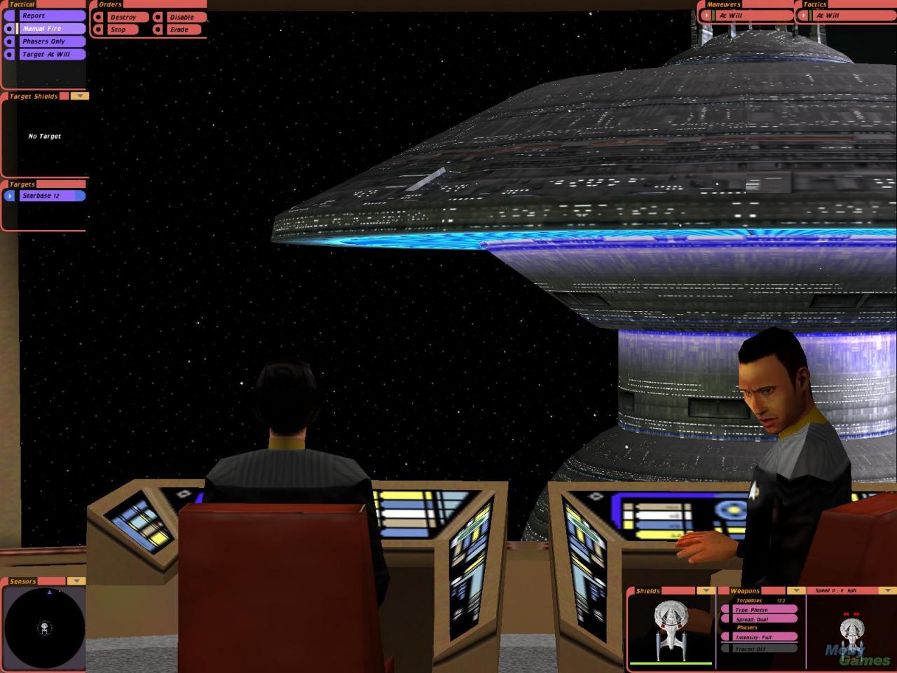 [27/04/2011] Star Trek: Bridge Commander, 2002 - Das Spiel ist bei Fans extrem beliebt und auch keine reinrassige Sumulation. Gepaart mit Strategie und Action gelingt aber der Mix.