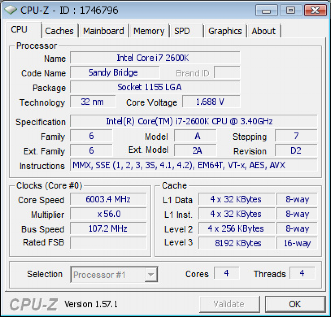 [05/04/2011] Intel Core i7 2600K erreicht 6 Gigahertz (2)