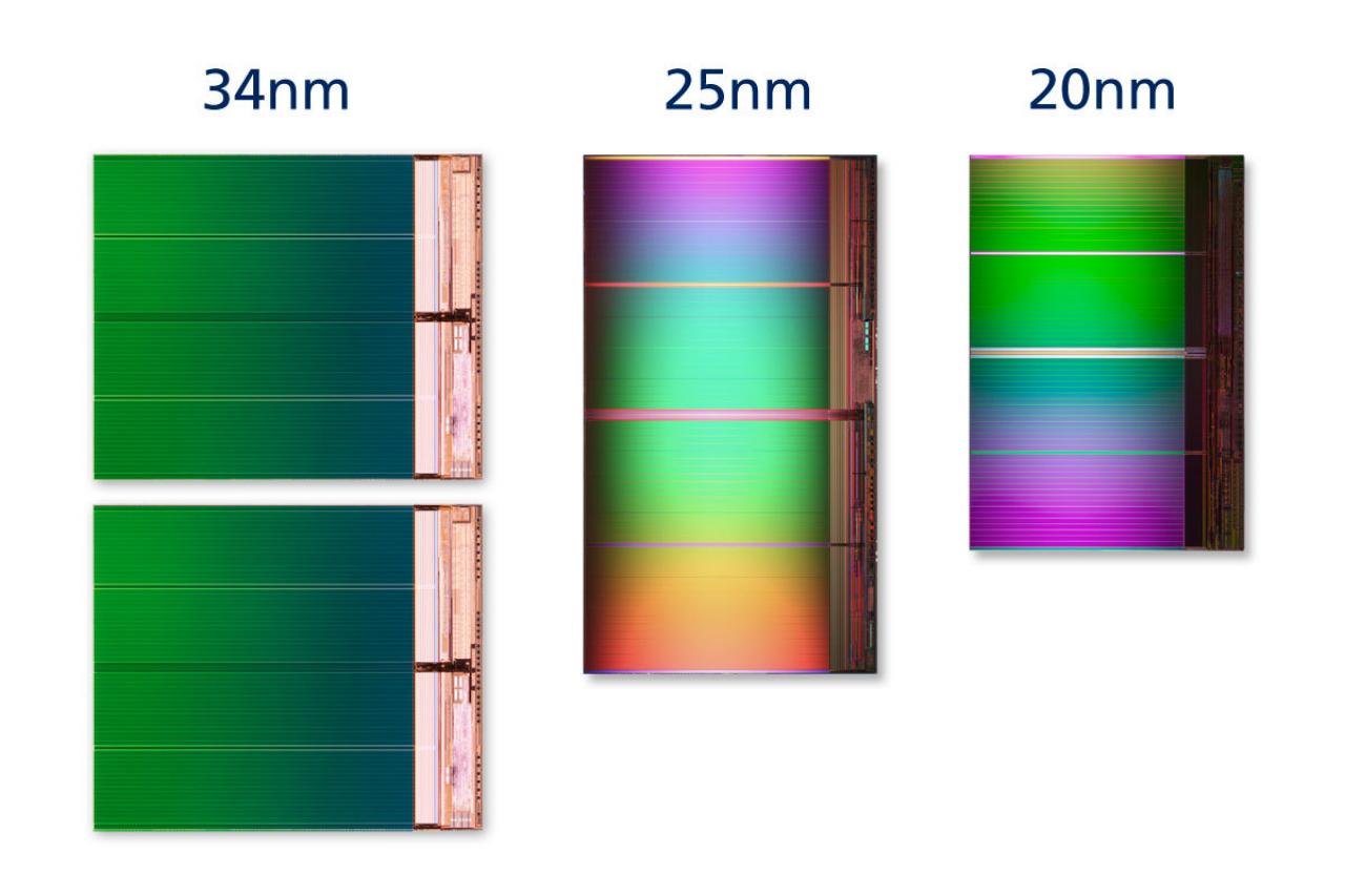 [16/04/2011] Intel und Micron: Joint Venture präsentiert 20nm-Flash-Speicher (2)