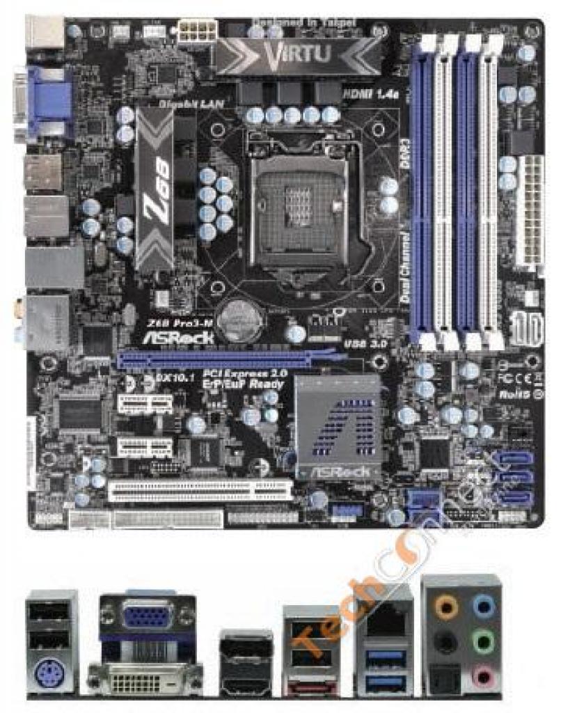 [25/04/2011] Asrock Z68 Pro3-M