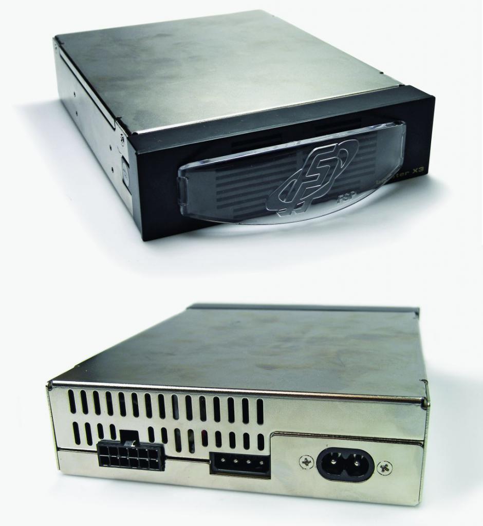 [21/04/2011] Meilensteine: Das FSP Booster X3 leistete 300 Watt, wurde in einem 5,25-Zoll-Laufwerksschacht verbaut und kann zwei Grafikkarten über die entsprechenden 6-poligen PCI-E-Anschlüsse mit Ener­gie versorgen.