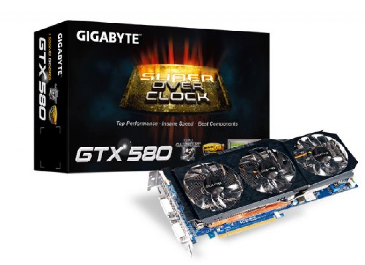 [17/04/2011] Gigabyte präsentiert Geforce GTX 580 Super Overclock auf Webseite