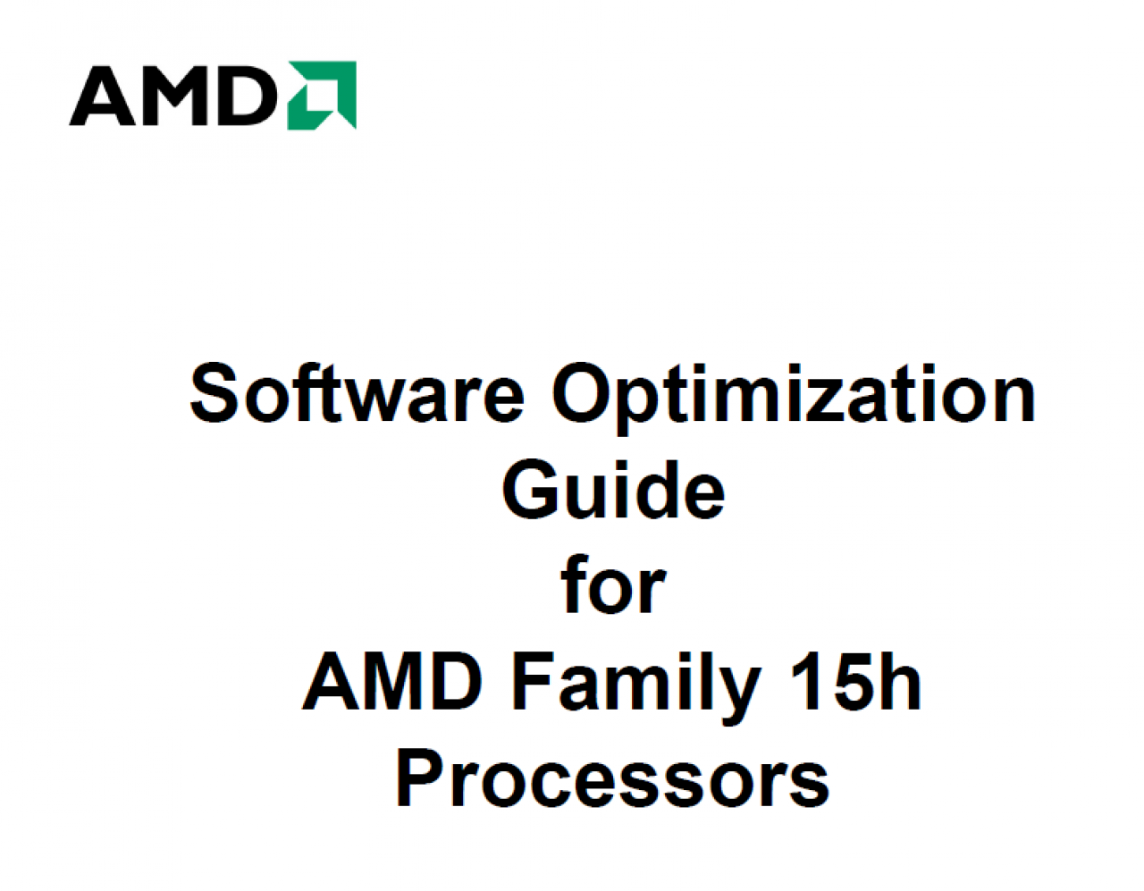 [12/04/2011] AMD veröffentlicht Software Optimization Guide für den Bulldozer