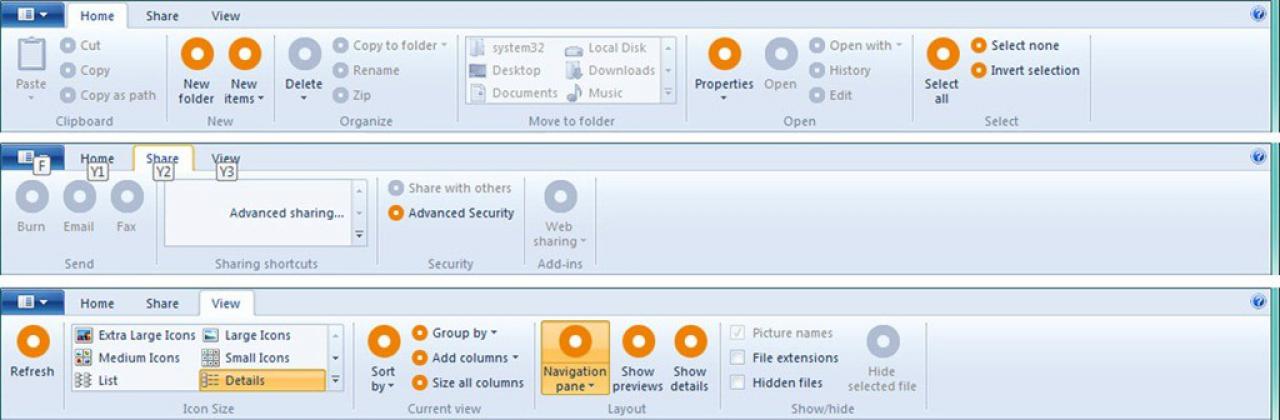 [04/04/2011] Windows 8: Explorer mit Ribbon-Oberfläche samt Screenshots (3)