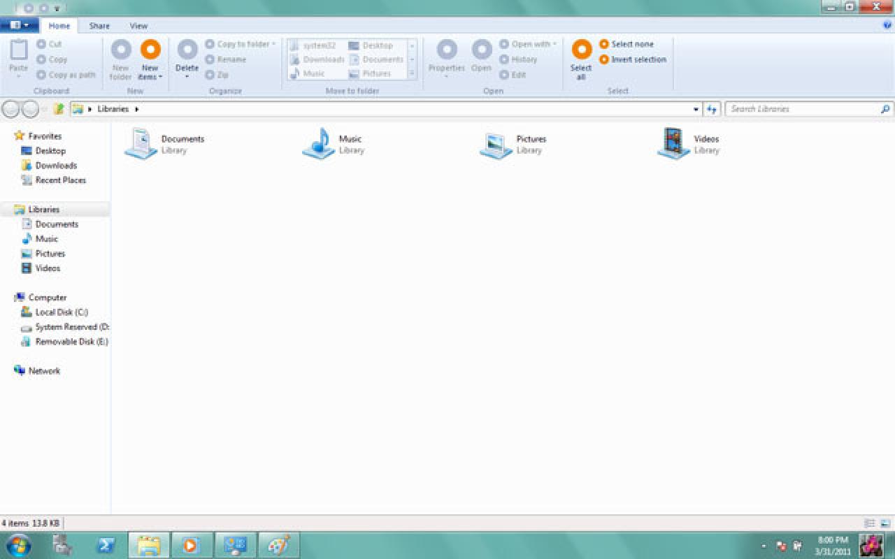 [04/04/2011] Windows 8: Explorer mit Ribbon-Oberfläche samt Screenshots (5)