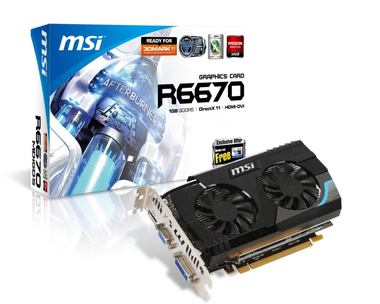 [22/04/2011] MSI Radeon HD 6670 (1)