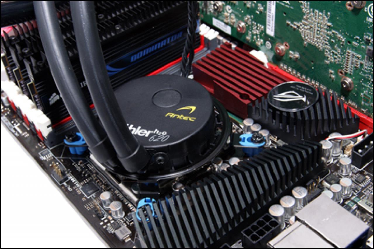 [19/04/2011] Flüssigkeitskühlung für CPUs von Antec.