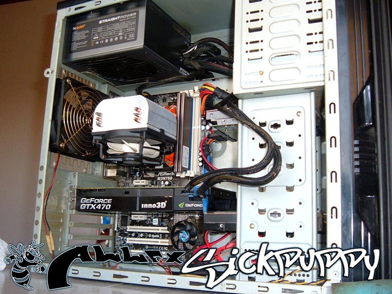 [15/04/2011] Casemod-Projekt Nanosick: Airbrush-Offensive bei Riesenlüfter-Tower (5)