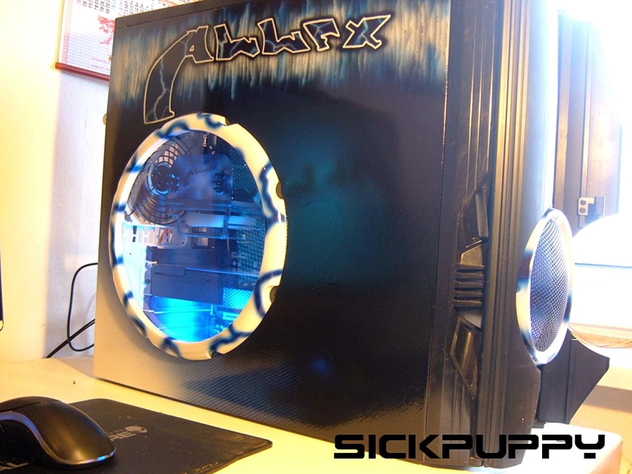 [15/04/2011] Casemod-Projekt Nanosick: Airbrush-Offensive bei Riesenlüfter-Tower (24)