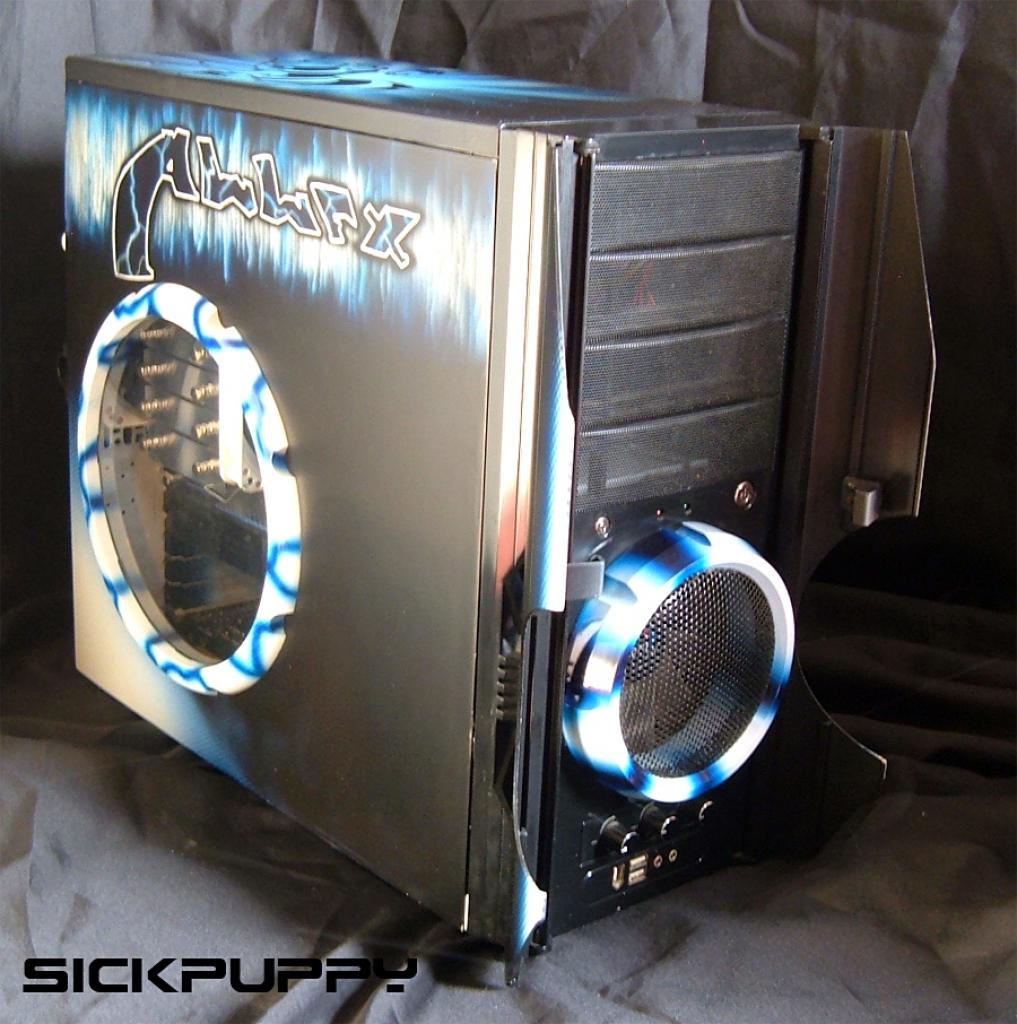 [15/04/2011] Casemod-Projekt Nanosick: Airbrush-Offensive bei Riesenlüfter-Tower (38)