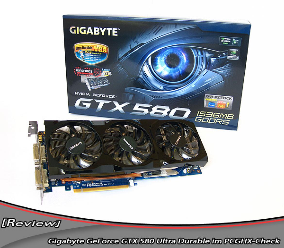 [27/04/2011] Das schnellste Pferd im Stall? - Die Gigabyte GTX 580 UD im PCGHX-Test (1)