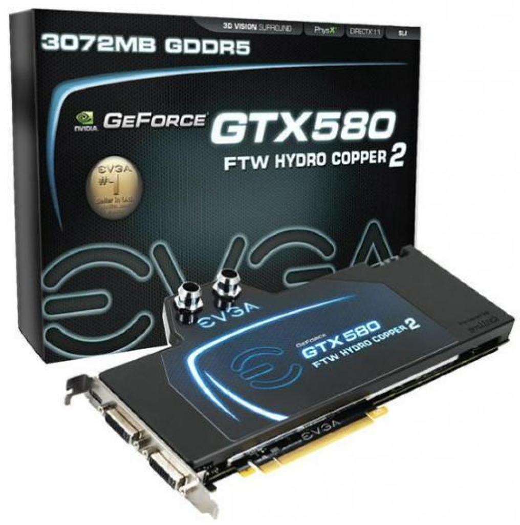 [10/05/2011] Evga: Geforce GTX 580 mit Wasserkühler und 3 GiByte Speicher (1)