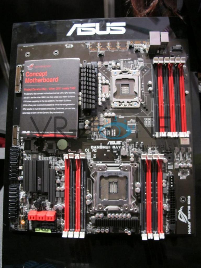 [31/05/2011] Asus Konzept-Mainboard Project Danshui Bay auf der Computex (1)