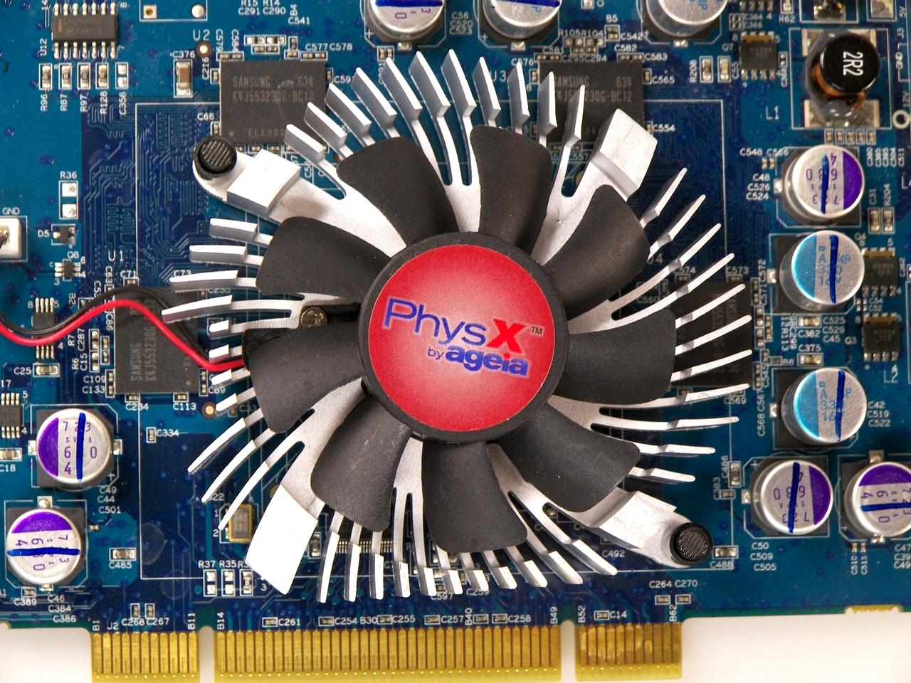 [06/05/2011] Ageia PhysX: Die dritte Größe für Spieler sollte sie werden, das Triumvirat aus GPU, CPU und PPU (