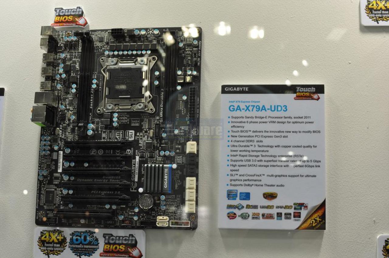 [31/05/2011] Computex: Diverse Hersteller zeigen ihre X79-Mainboards für Sockel 2011 - Update: Bildmaterial (1)