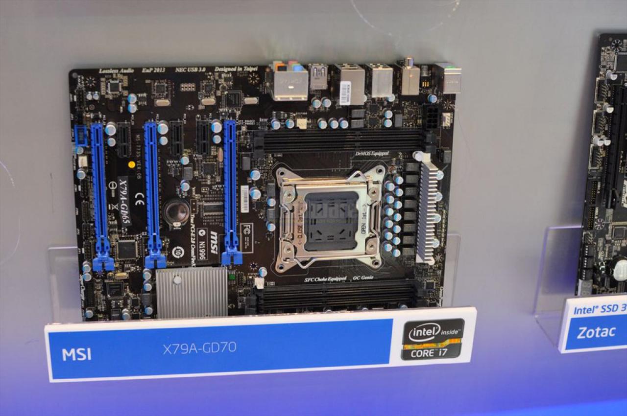 [31/05/2011] Computex: Diverse Hersteller zeigen ihre X79-Mainboards für Sockel 2011 - Update: Bildmaterial (18)