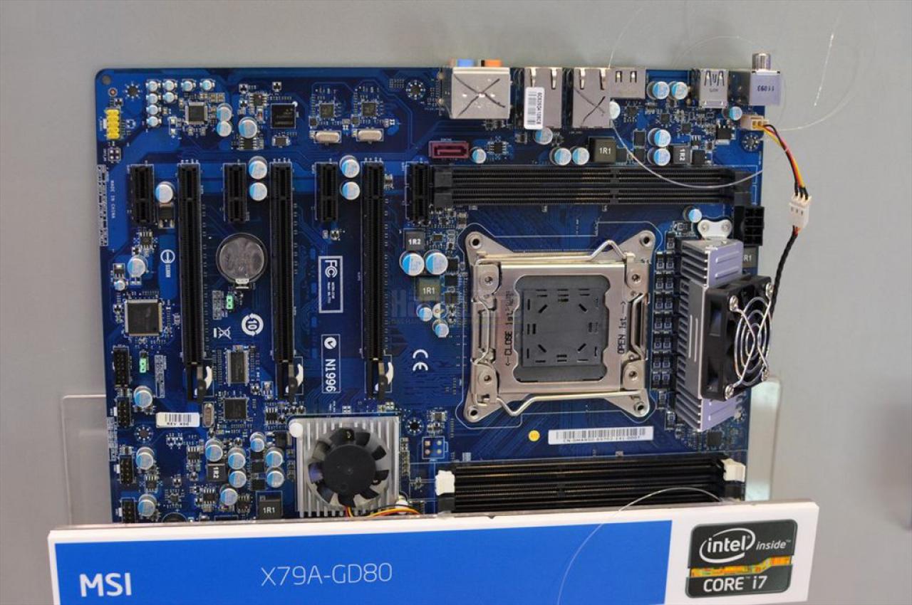 [31/05/2011] Computex: Diverse Hersteller zeigen ihre X79-Mainboards für Sockel 2011 - Update: Bildmaterial (19)