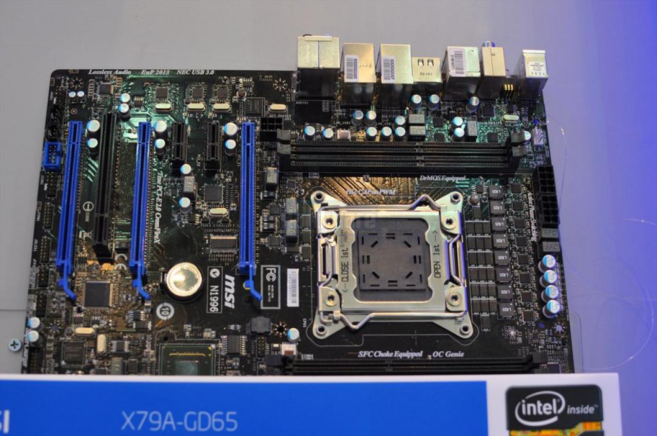 [31/05/2011] Computex: Diverse Hersteller zeigen ihre X79-Mainboards für Sockel 2011 - Update: Bildmaterial (24)