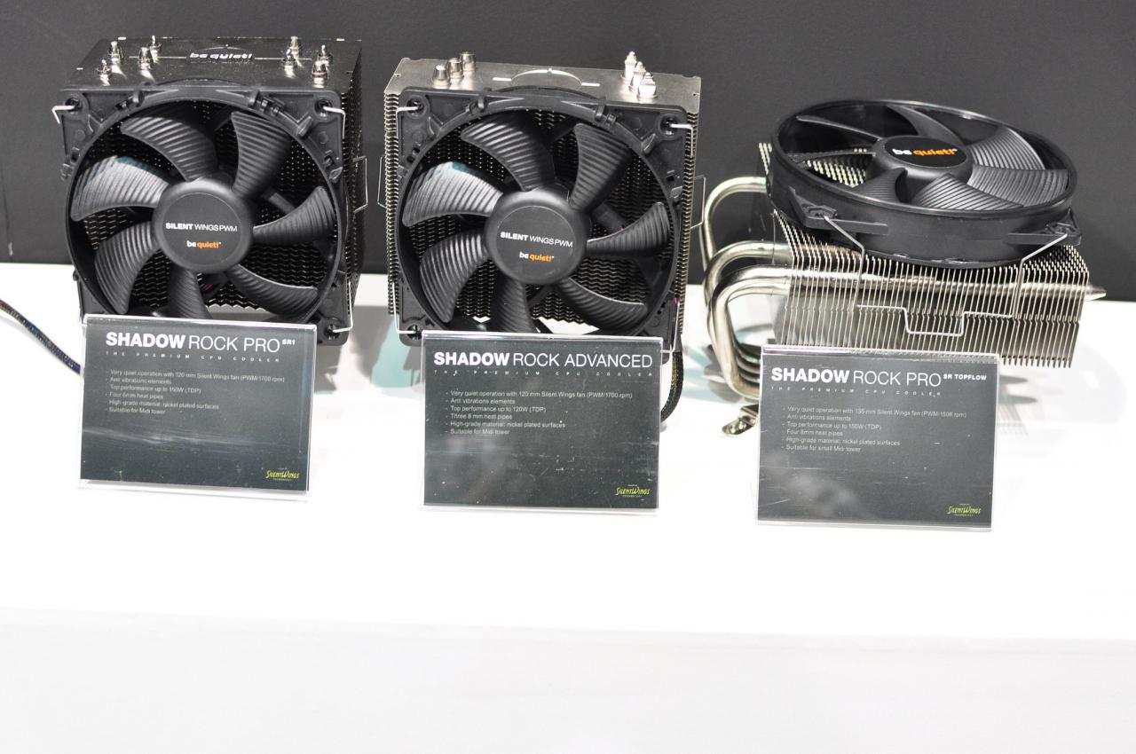 [31/05/2011] Shadow Rock Pro SR1, Shadow Rock Advanced und Shadow Rock Pro SR Topflow