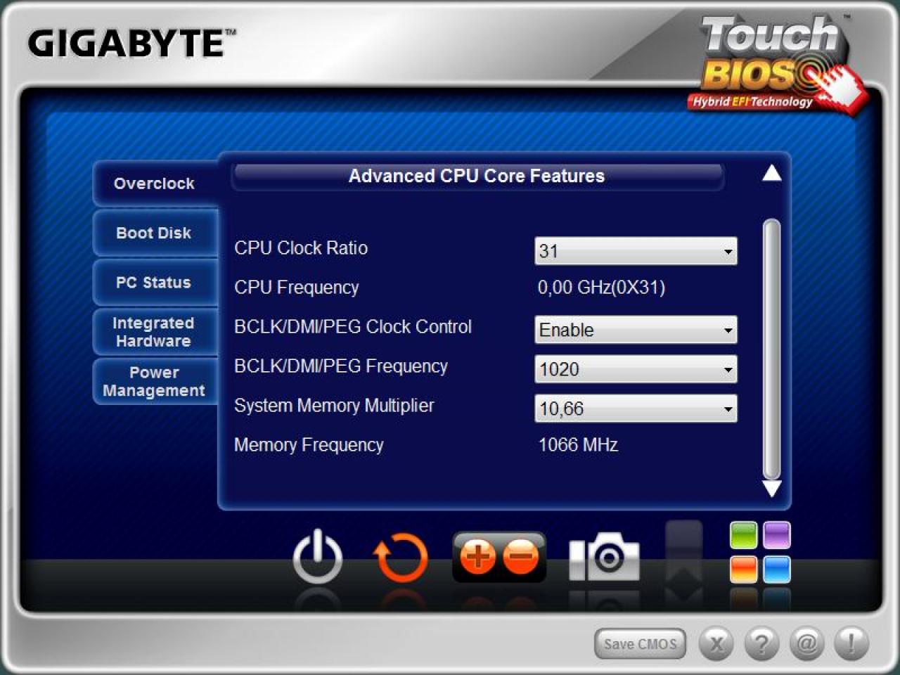 [03/05/2011] Gigabyte Touch BIOS 03