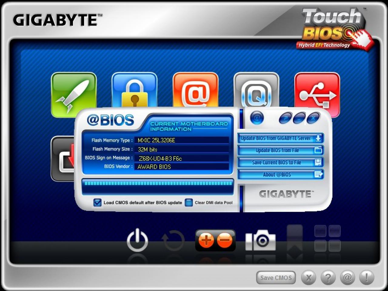 [03/05/2011] Gigabyte Touch BIOS 08
