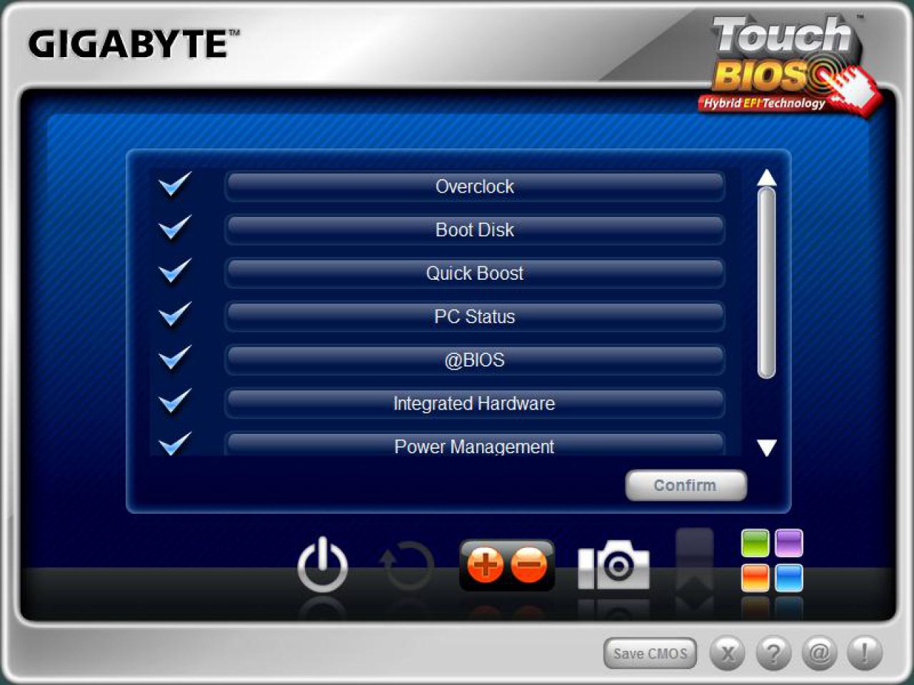 [03/05/2011] Gigabyte Touch BIOS 11