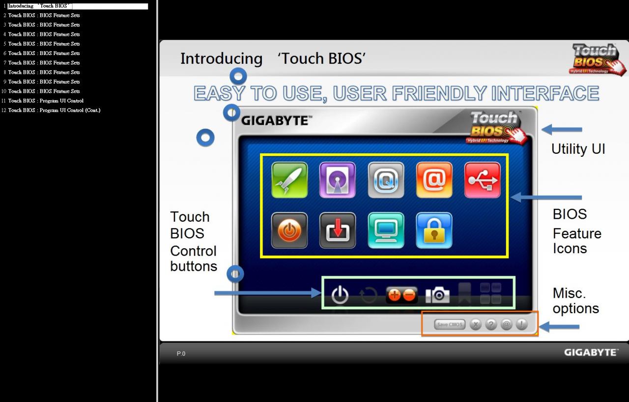 [03/05/2011] Gigabyte Touch BIOS 12