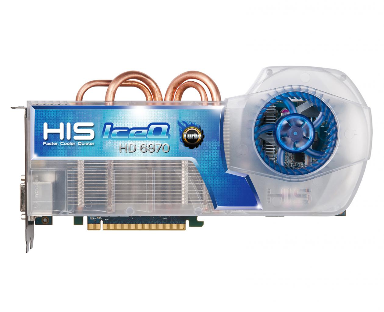 [25/05/2011] HIS Radeon HD 6970 IceQ Turbo: Übertaktet und wieder mit DHE-Kühlung (2)