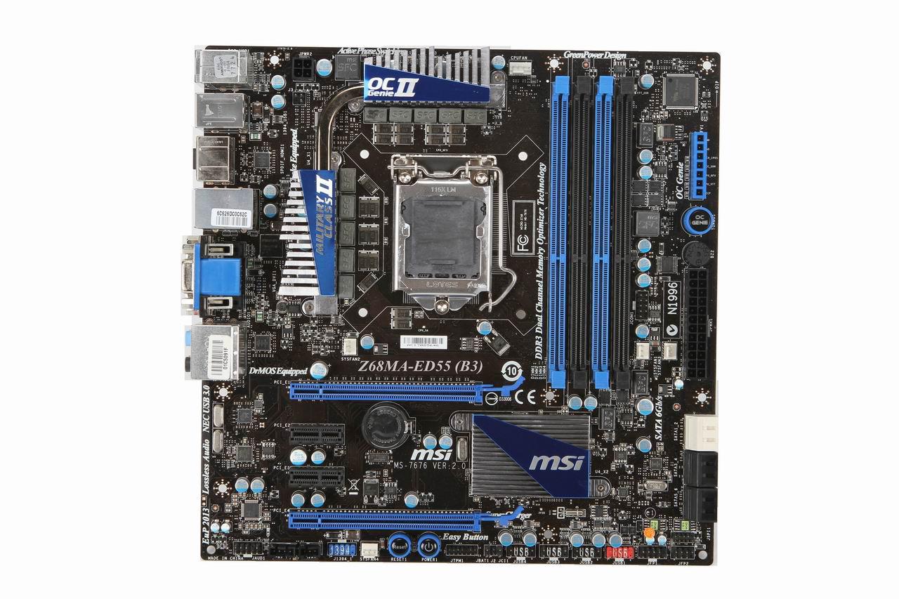 [11/05/2011] MSI Z68MA ED55 B3 Picture 2D1