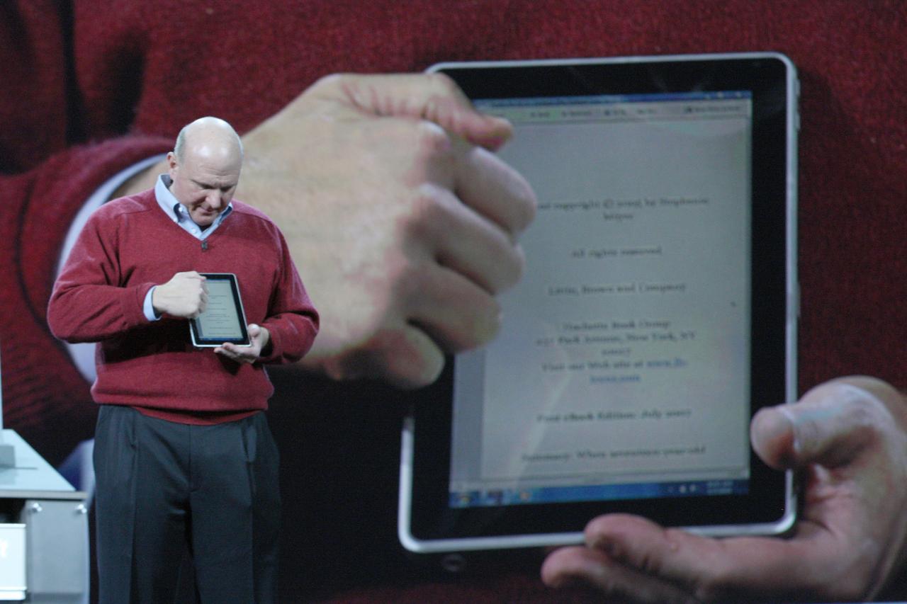 [24/05/2011] Steve Ballmer kündigt neue Windows-Tablets und Windows 8 an.
