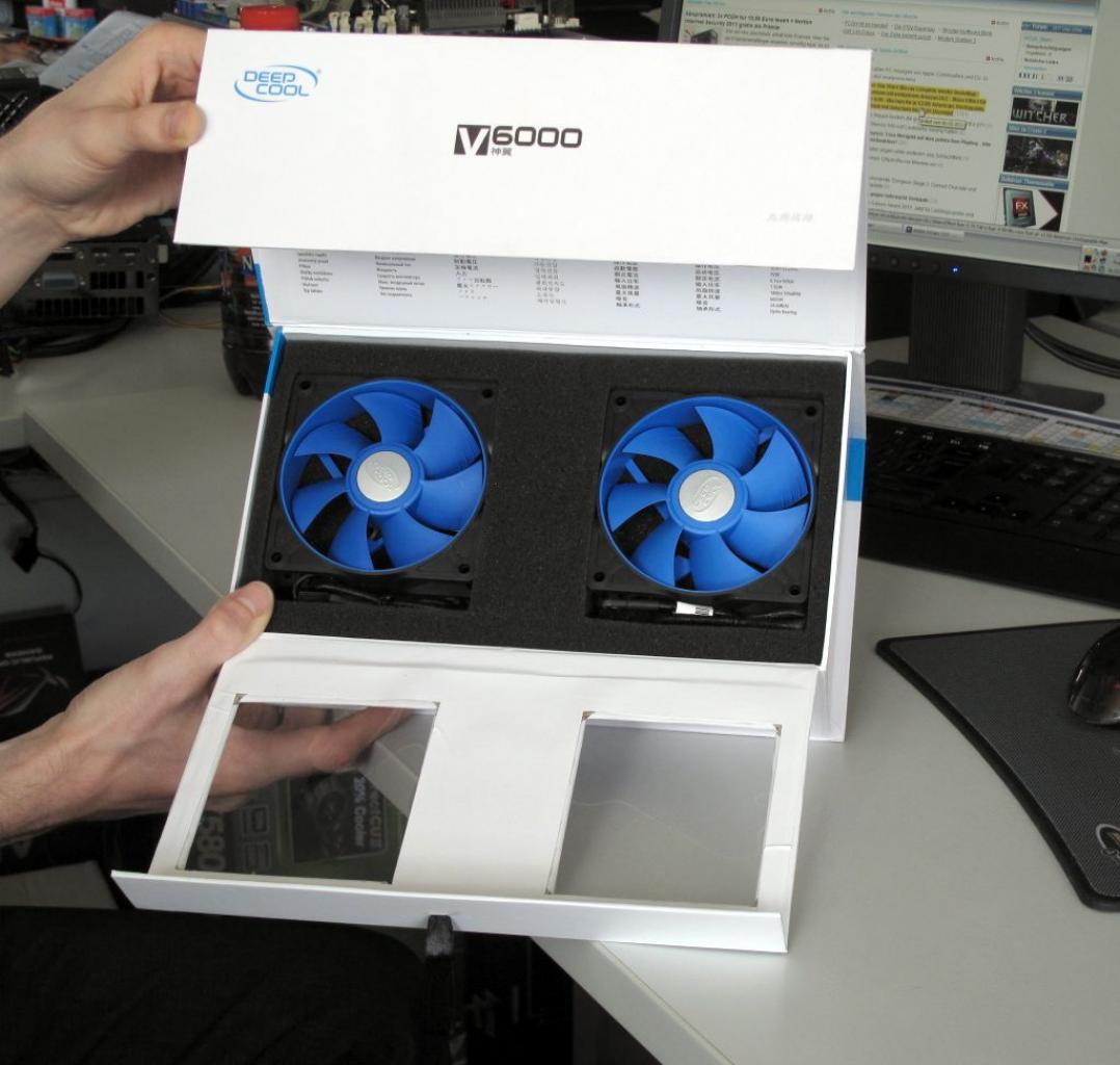 [06/05/2011] Der neue Deepcool-VGA-Kühler ist angekommen, er erinnert stark an den Prolimatech MK-13.