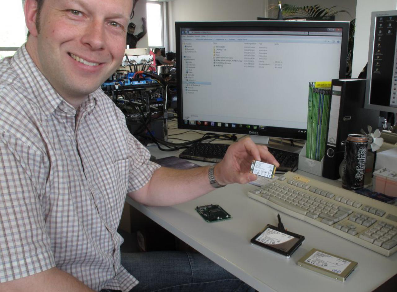 [06/05/2011] Carsten hat einige neue SSD bekommen, darunter auch ... 