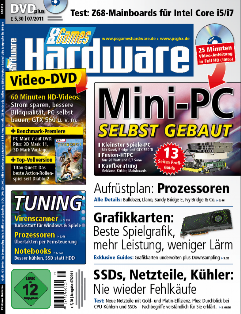 [25/05/2011] PCGH 07/2011: Die wichtigsten Themen diese Ausgabe