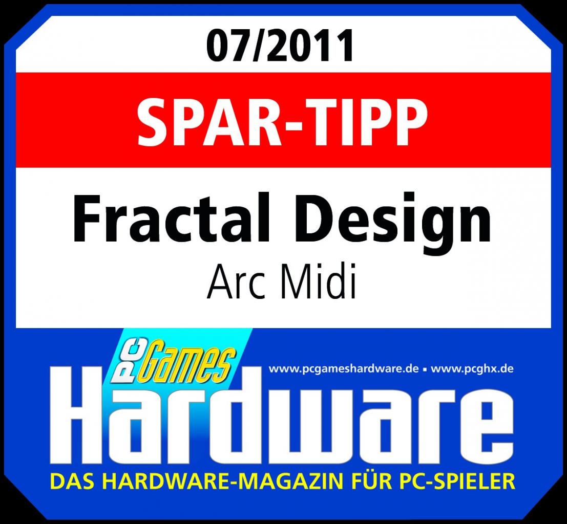 [20/05/2011] Fractal Design Arc Midi im Test - neues Gehäuse für Sparfüchse (1)