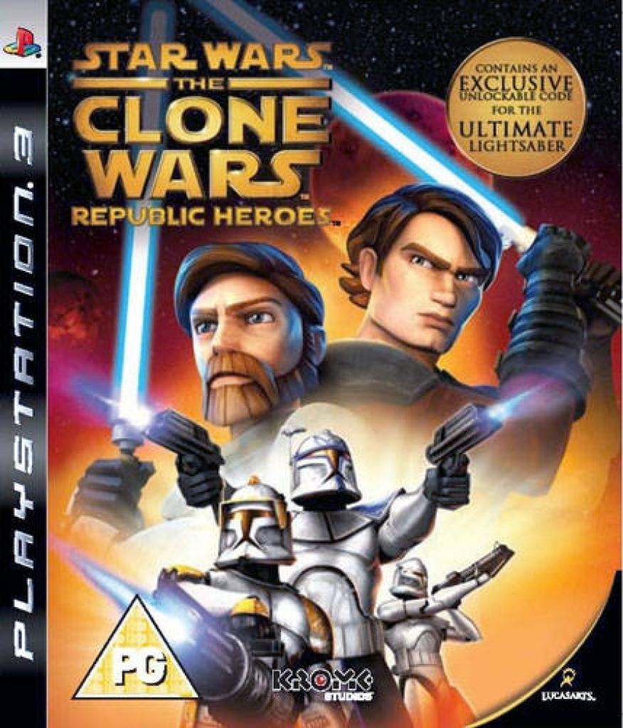 [19/05/2011] Platz 19 Star Wars The Clone Wars Republic Heroes LucasArts 2009 Cover