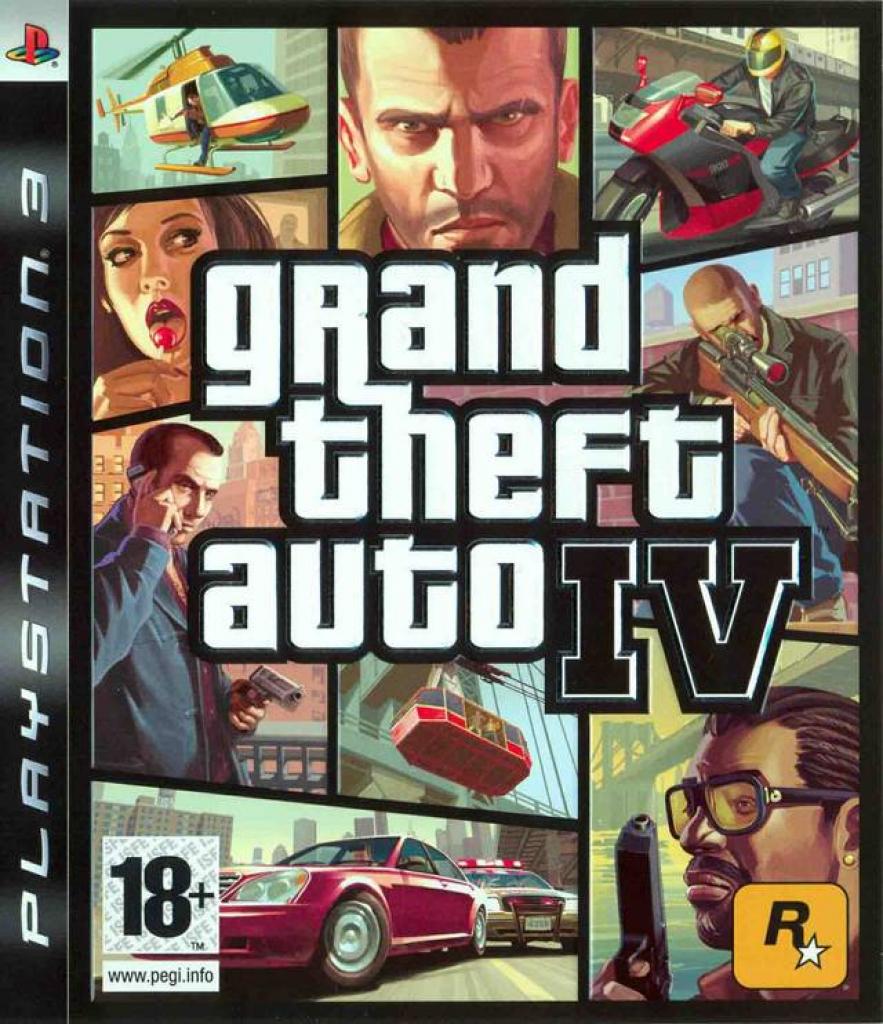 [11/05/2011] Platz 1 Grand Theft Auto IV Rockstar Games 2008 Cover